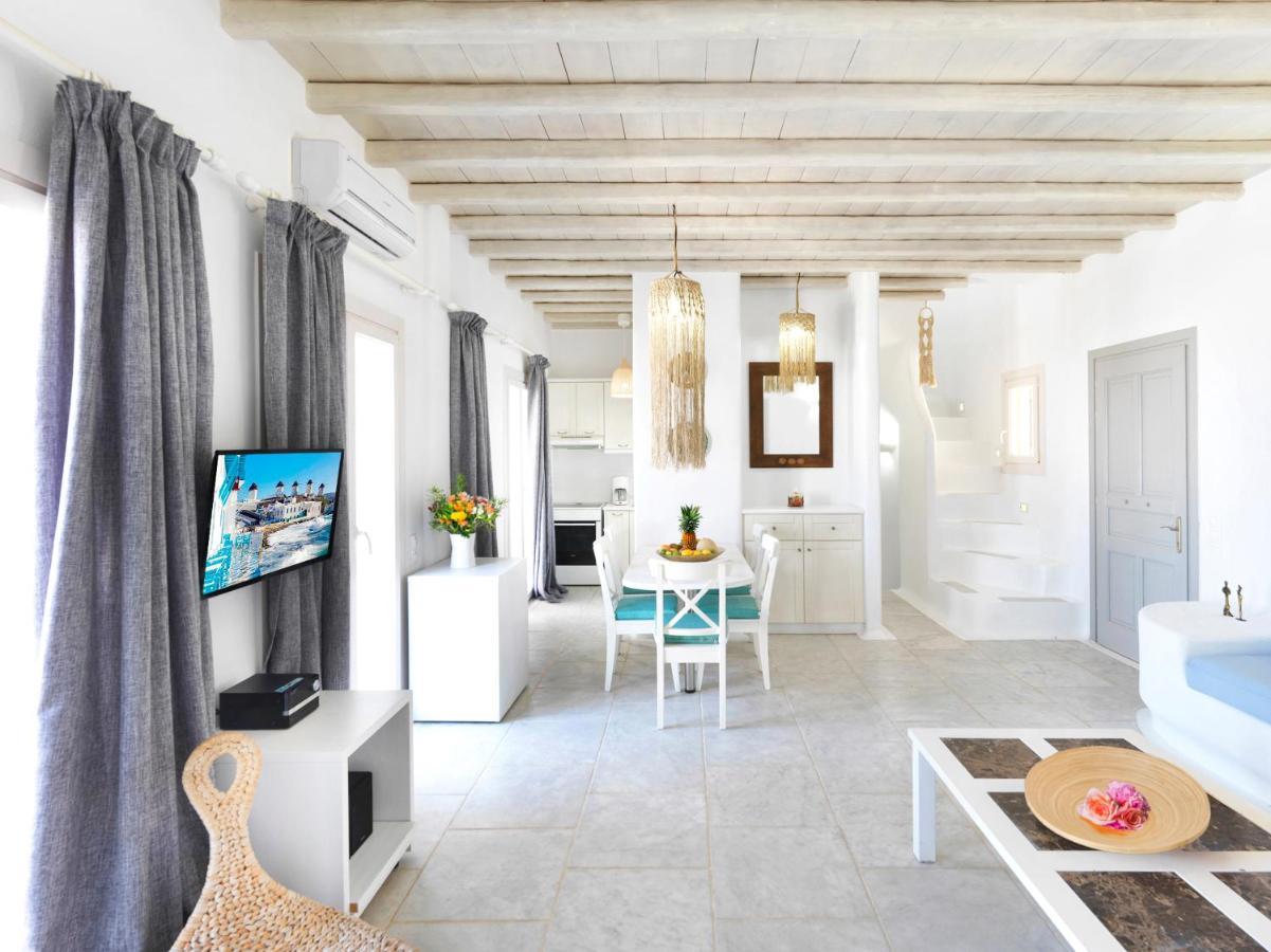 Sunset Villas In Mykonos By White Hills Mykonos Town ภายนอก รูปภาพ