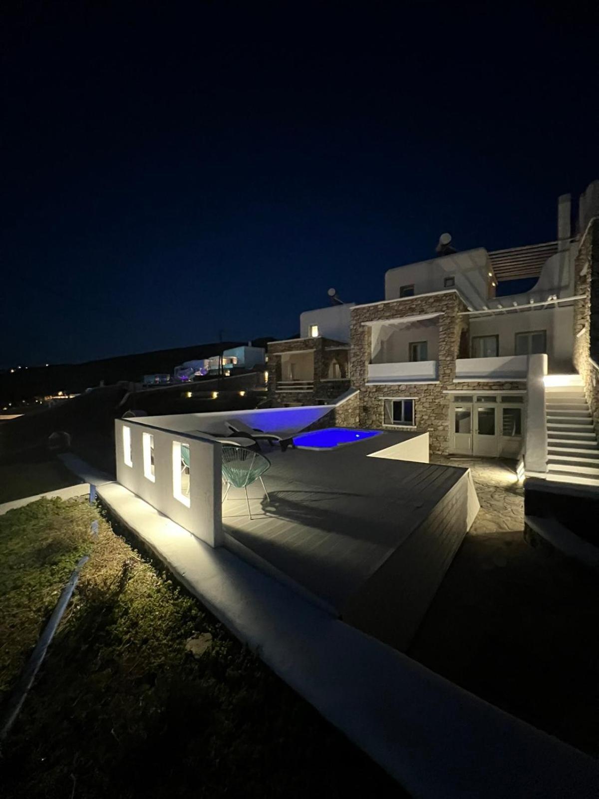Sunset Villas In Mykonos By White Hills Mykonos Town ภายนอก รูปภาพ