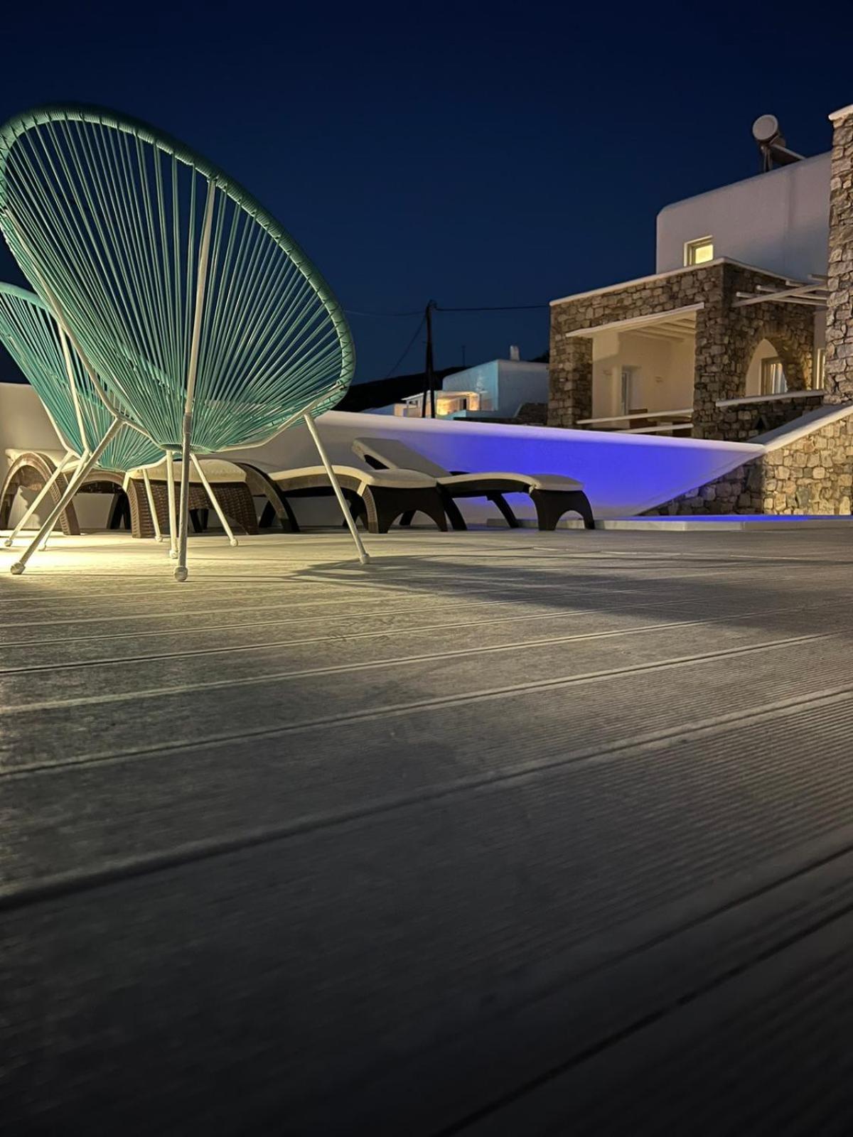 Sunset Villas In Mykonos By White Hills Mykonos Town ภายนอก รูปภาพ