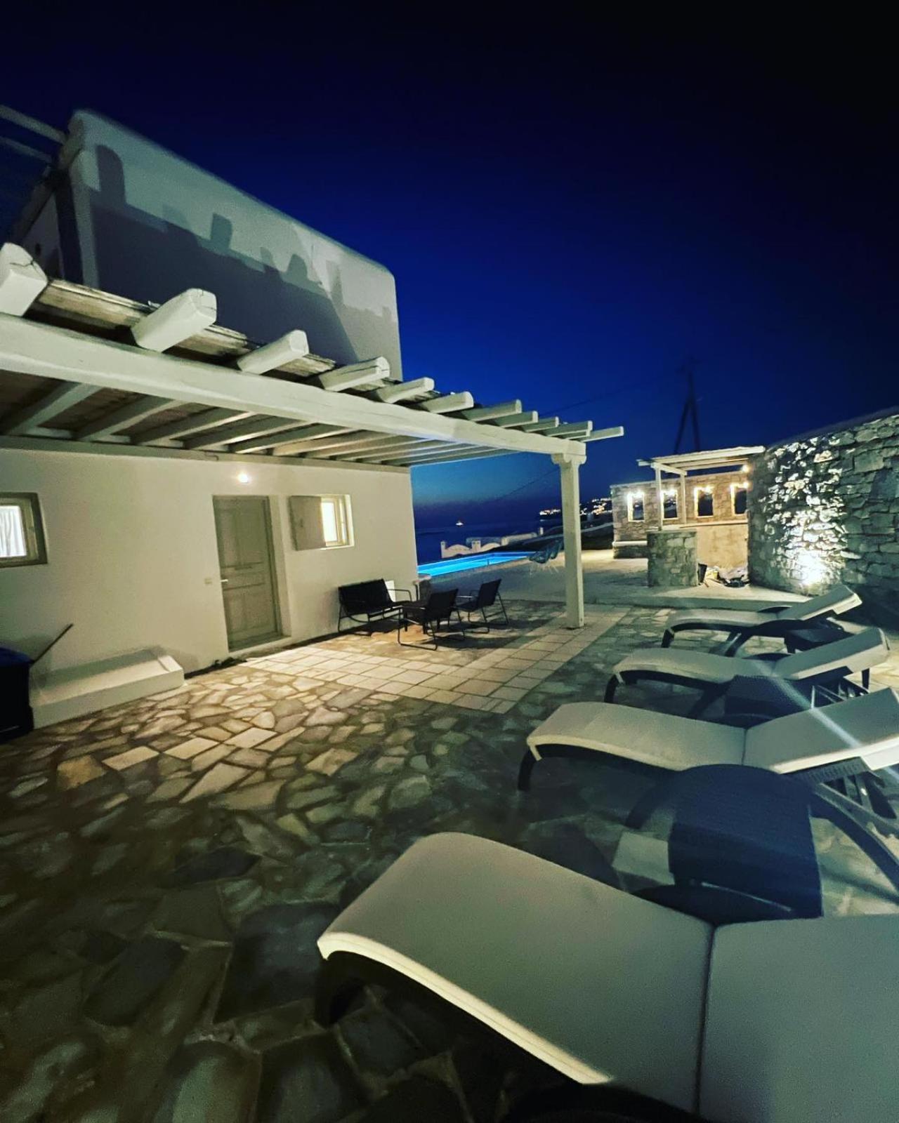 Sunset Villas In Mykonos By White Hills Mykonos Town ภายนอก รูปภาพ