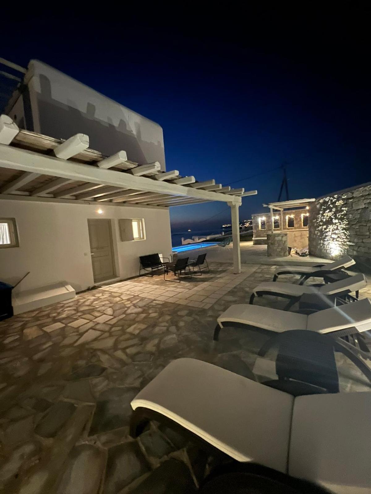Sunset Villas In Mykonos By White Hills Mykonos Town ภายนอก รูปภาพ