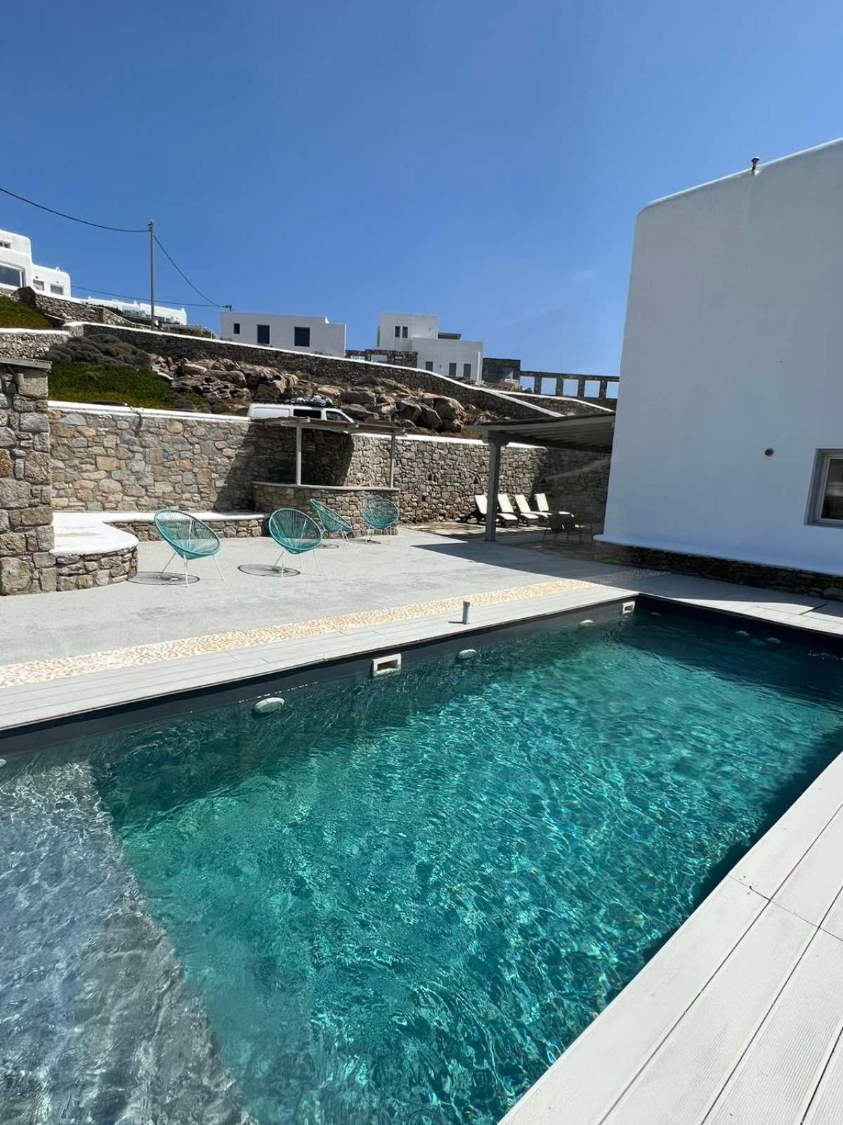 Sunset Villas In Mykonos By White Hills Mykonos Town ภายนอก รูปภาพ